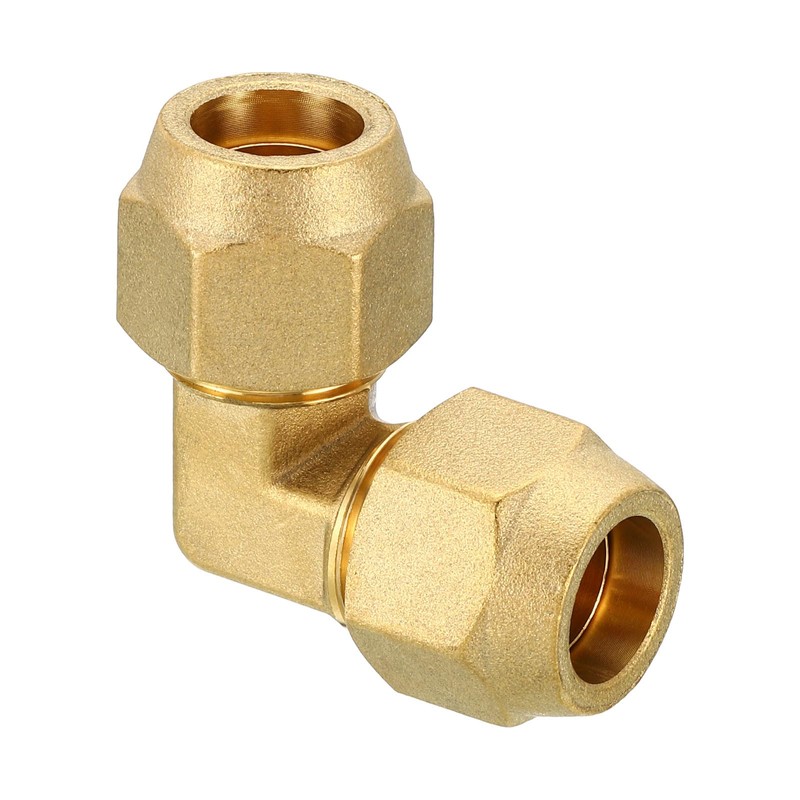 PATIKIL 5/8 Inch x 5/8 Inch Brass Pipe Fitting 2