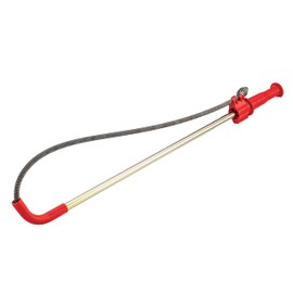RIDGID 59787 Model K-3 Toilet Auger with Unclogging 3-Foot Snake and Bulb Head