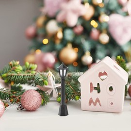 BESPORTBLE Pack of 6 Mini Street Lights Model Mini Resin Street Lights Dollhouse Miniature Street Lights Path Lantern for Micro Landscape Fairy Garden