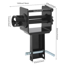 Working Load Limit 5400 Lbs Trailer Hitch Ratchet for Flatbed Trailer Trucks Winches (8 Pack)