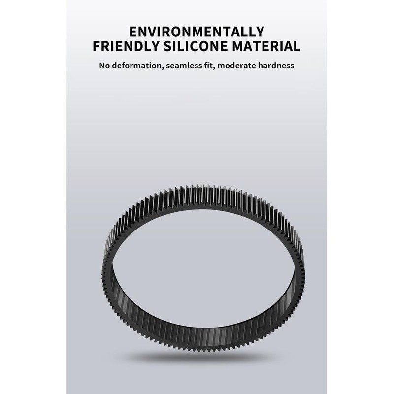 CS PRIORITY Seamless Focus Sprocket, 360° Rotation, Quiet Follow Focus