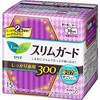 Kao Laurier Napkins, Slim Guard, 300 Firm Night Use, 15 Packs x 4 Pieces