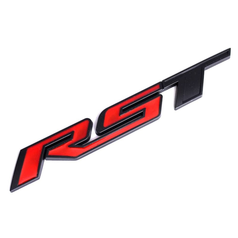 1Pc RST Tailgate Emblem Letter Badge Inserts Sticker Replacement for