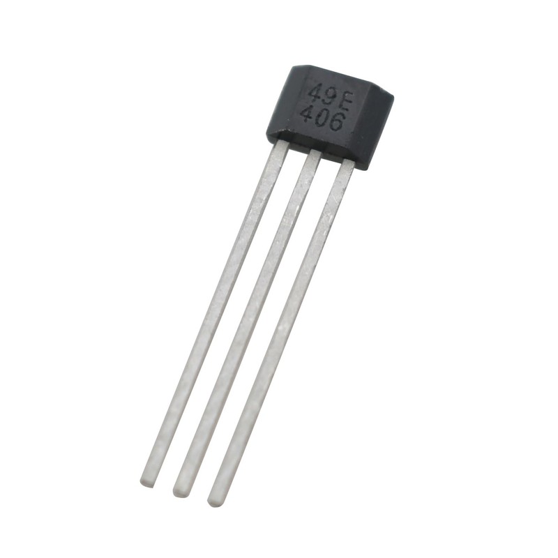 TAODAN 20PCS 49E Black Hall Effect Sensor OH49E S49E Hall