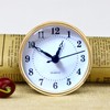 HILLHOME Mini Quartz Clock Insert 3-1/8 Inch (80 mm) Round