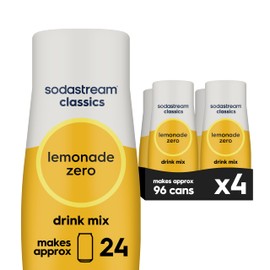 SodaStream SodaStream Zero Lemonade Drink Mix, 14.9 Fl Oz (Pack of 4)