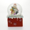 Leonardo Collection Snowman with Reindeer Snow Globe Waterball