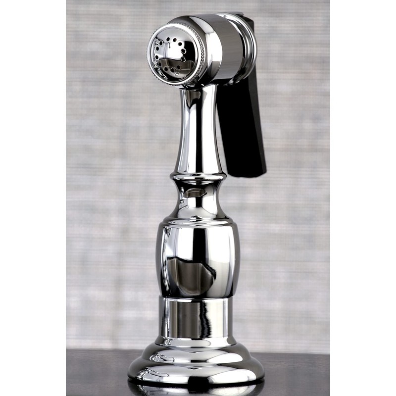 Kingston Brass Gourmetier KBSPR1 Kitchen Faucet Sprayer with Hose, Polished