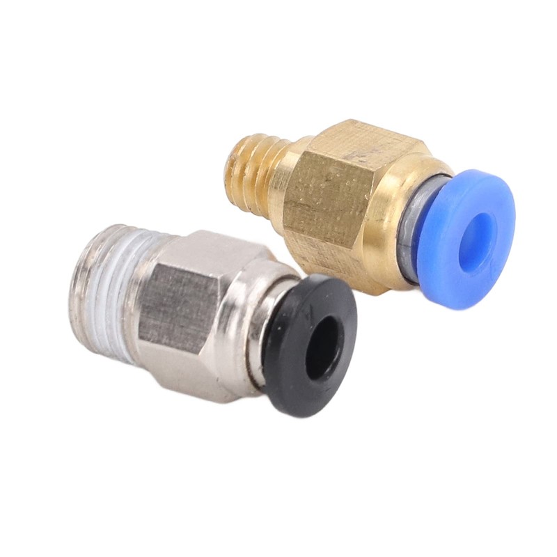 20 Pcs Pressure Faucet Kit Pneumatic 3D Printer Fitting PC4-M6