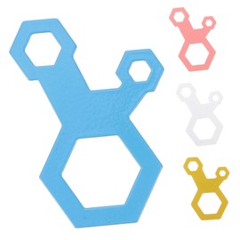 BESPORTBLE 4pcs Outdoor Tent Rope Buckles Fasteners for Camping Canopy Fastening and Practical Accessories for Tents and Awnings Strong Wind Resistance