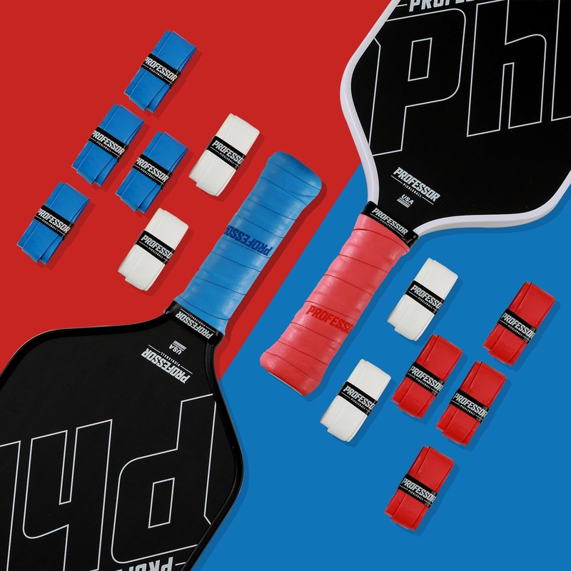Professor Pickleball P-Tac Overgrip Patriot - 12 Pack