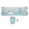 Wireless Keyboard and Mouse 2.4Ghz Connection Cute Keyboard Mouse Set