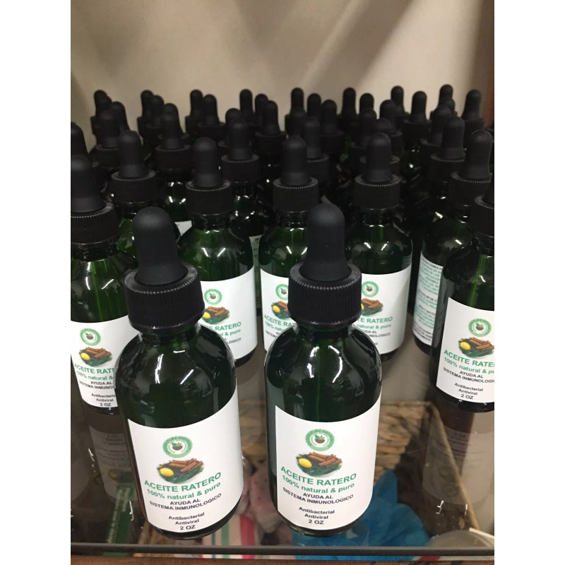EMERALD LIFE AND BEAUTY Aceite Ratero Orgánico 1 Botella De