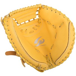 GP 43817 Baseball Soft Catcher's Mitt, General Use, Yellow