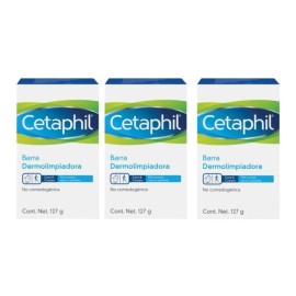 Cetaphil Jabon Corporal Pack De 3 Piezas De 127g C/u