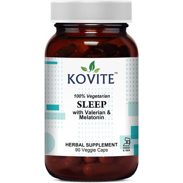 Kovite Sleep with Melatonin - 90 Vegetable Capsules