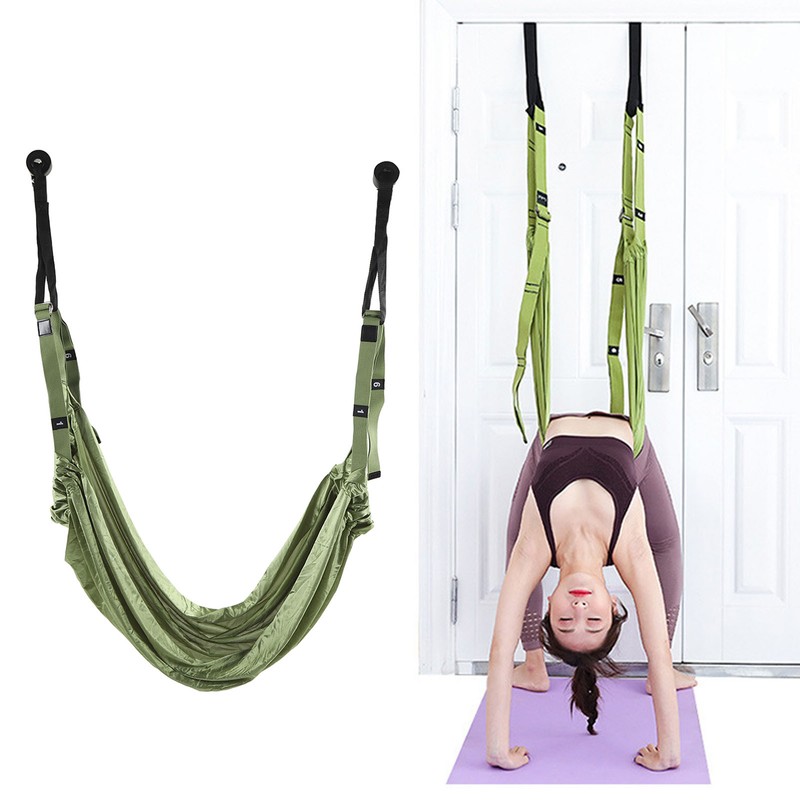 Yoga Strap for Stretching Multifunction Back Bend Assist Trainer Door