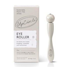 UpCircle Eye Roller 1pc – Metal + Plastic-Free – For Dark Circles + Puffy Eyes – With Cooling Effect to Boost Circulation For Healthy Glow – Sustainable + Unisex