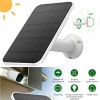 Unbranded Solar Panel for Ring Spotlight Stick Up Camera Plus