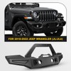 Front Bumper Fit for Jeep 2018-2023 Wrangler JL & JLU