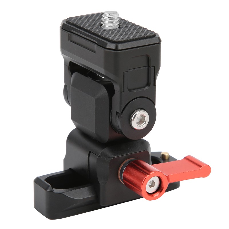 Camera Quick Release Plate 360° Adjustable Monitor Aluminum Alloy Holder