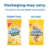 OREO Minis Golden Sandwich Cookies, 3 oz