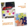 Kisangel 24Pcs Magnetic Flower Stickers for Car Fridge Cute DIY