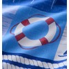 Portfolio Home Regatta Nautical Blue Single Reversible Soft Easy Care
