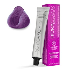 HIDRACOLOR - Tinte Semipermanente para Cabello Fashion Colors Pastel Violeta 90 ml, con Miel y Aloe Vera, Cuida y Nutre el Cabello, Cobertura Total, Coloración Uniforme y Brillante, con Filtro UV
