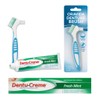Oravida Denture Cleaning Kit – Denture Brush Bundled with Dentu