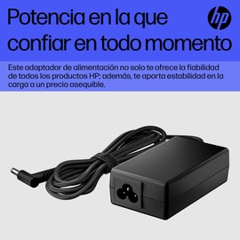 HP Cargador de Laptop 65W, 4.5 mm (6H459AA)