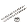 QUARKZMAN 3 Piece Tap and Die Set, 4-40 UNC Taps