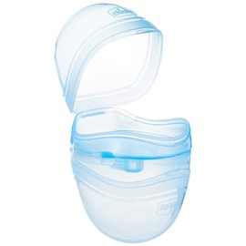 Chicco 2er Schnullerbox, blau
