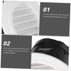 Gatuida Round Air Vent Cover Soffit Air Exhaust Vent Grille