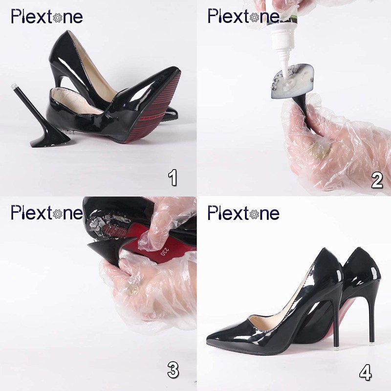 Plextone Shoe-Fix Glue Second-Generation High Viscosity Adhesives Quick Drying Professionals