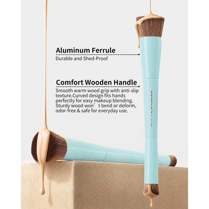 Makeup Brushes Set, Double-Ended Makeup Brush