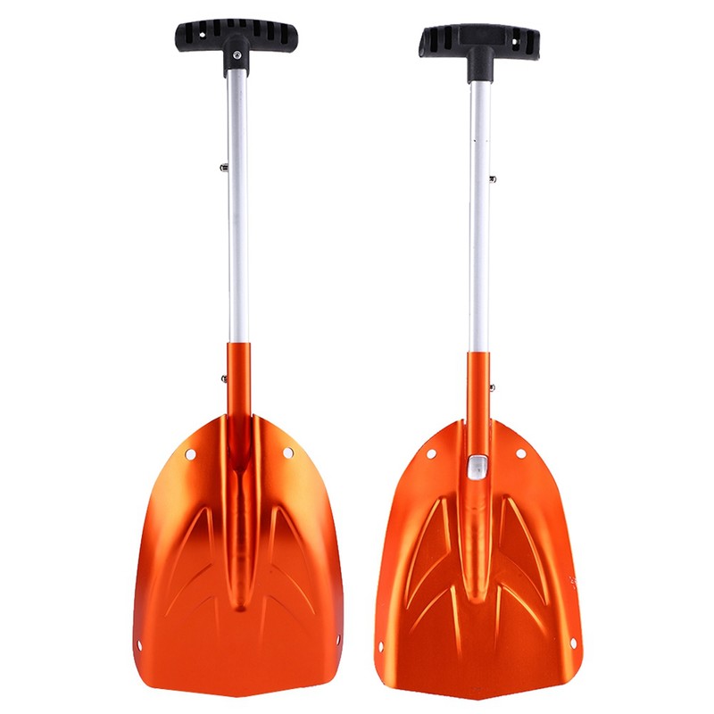 Aluminum Alloy Detachable Telescopic Winter Snow Ice Shovel Outdoor Kit