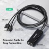 UGREEN Micro USB Ethernet Adapter with 3.3 ft Cable &