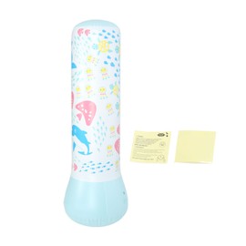 Inflatable Kids Punching Bag Thickened Universal Base Kids Boxing Bag for Fitness Training Fun Activity
