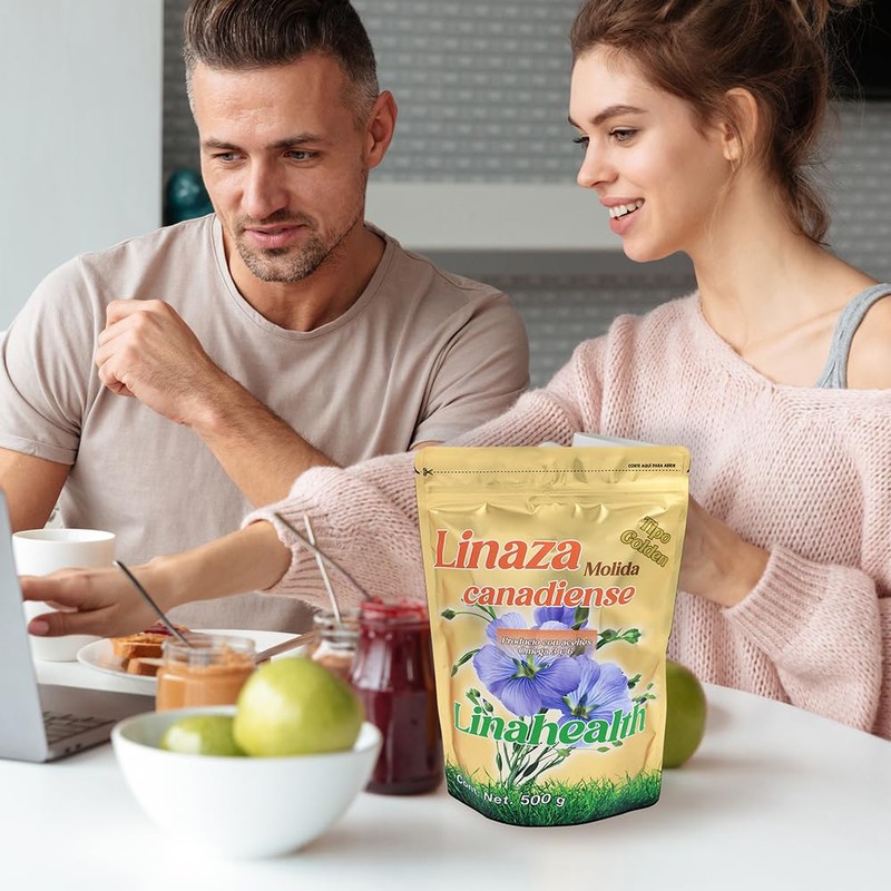 Linaza Molida Canadiense Tipo Golden Linahealth 500g