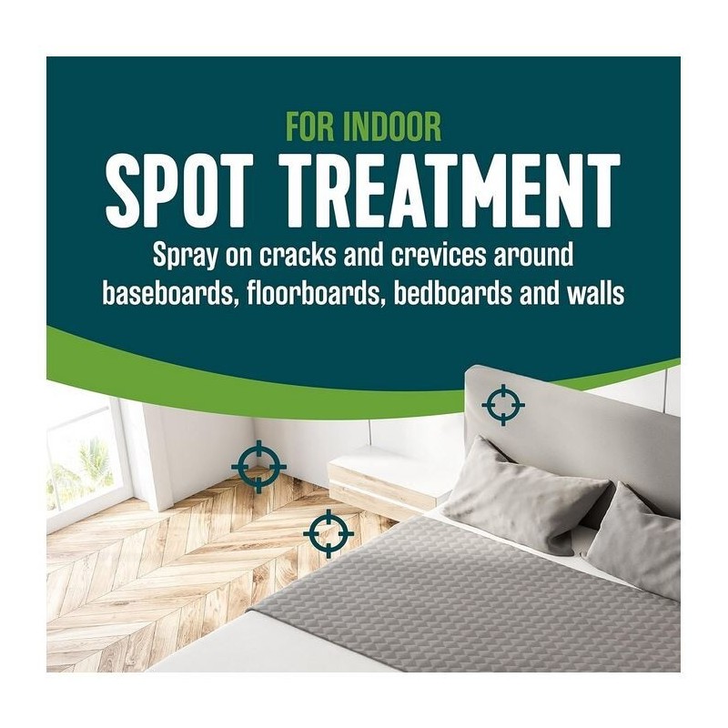 Ecologic Bed Bug Killer 64 Ounces, Ready-To-Use Spray, Kills Pyrethroid-Res