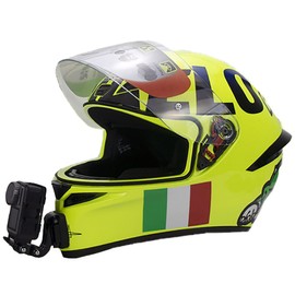 AGV K1 Customize Motorcycle Helmet Chin Mount Kits for GoPro and Insta360 Etc. Action Camera with Adhesive Pads and J Hook Mount