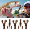 Crawfish Lure - Craw Fishing Soft Bait - Natural Scent