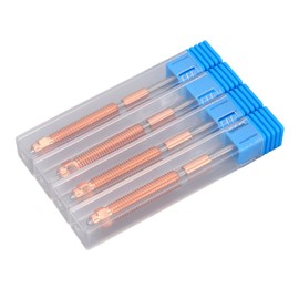 Quick Swap Nozzle Kit, Hardened Steel CuCrZr Bimetal Nozzles Quick Disconnecting Hot End Pipe Compatible with K2 Plus 3D Printer(0.2 0.4 0.6 0.8mm)