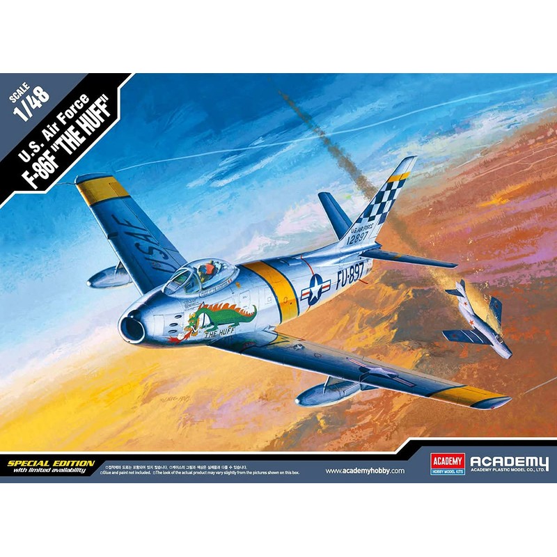 Academy 120116 492234 1/48 F-86F Huff, Various, Medium