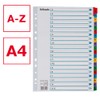 Esselte A4 A-Z Index, Heavy Duty Cardboard with Mylar Reinforced