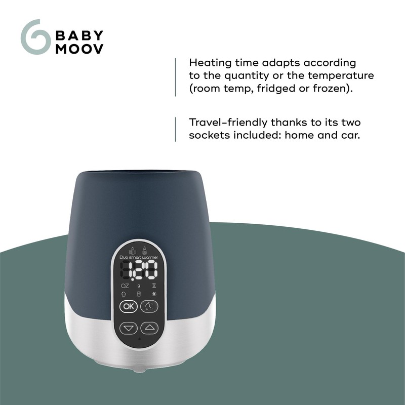 Babymoov Duo Smart Warmer Calienta-biberones/leche materna - Hogar & Coche