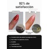 Ohora Tiras de uñas de gel semi curadas | Rojo,