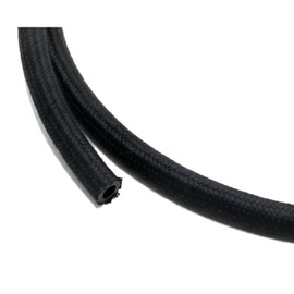 Textile Braided Fuel Hose, 7/12mm - 1m