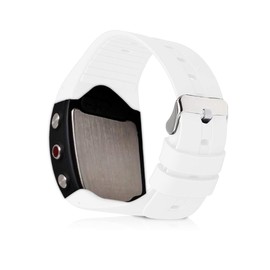 kwmobile Ersatzarmband kompatibel mit Polar M400 / M430 Armband - Fitnesstracker Band aus Silikon in Weiß